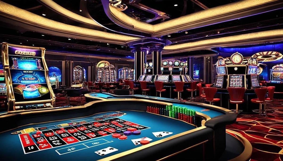 Người chơi tham gia bàn baccarat live casino trên smartphone tại hoangkim88